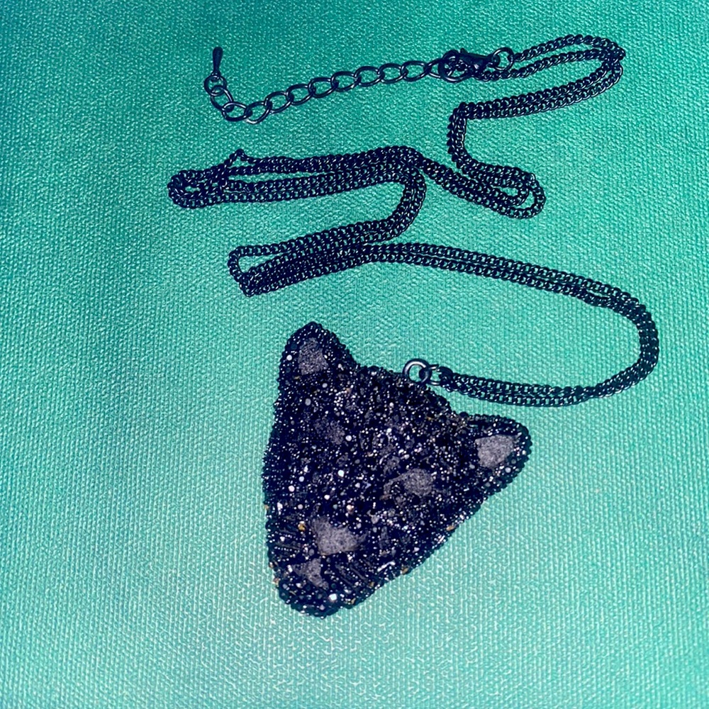 Black panther necklace
